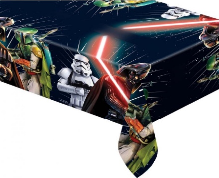 Picture of Plastový party ubrus Star wars - Galaxy 120 x 180 cm 