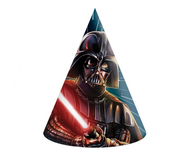 Obrázok z Party čiapočky Star Wars Galaxy 6 ks