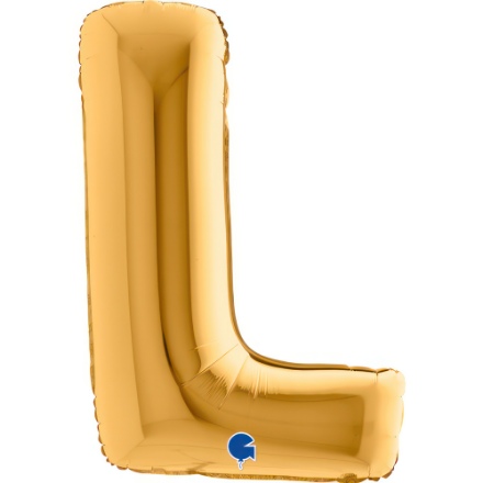 Picture of Foliové písmeno L zlaté 102 cm