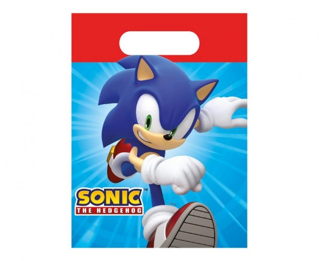Obrázek z Party tašky Sonic 4 ks  