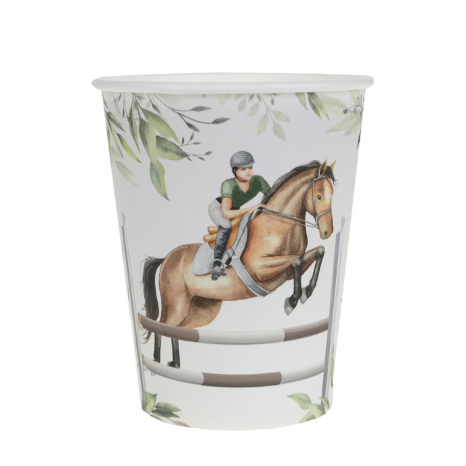 Papírové kelímky Koně - 8 ks