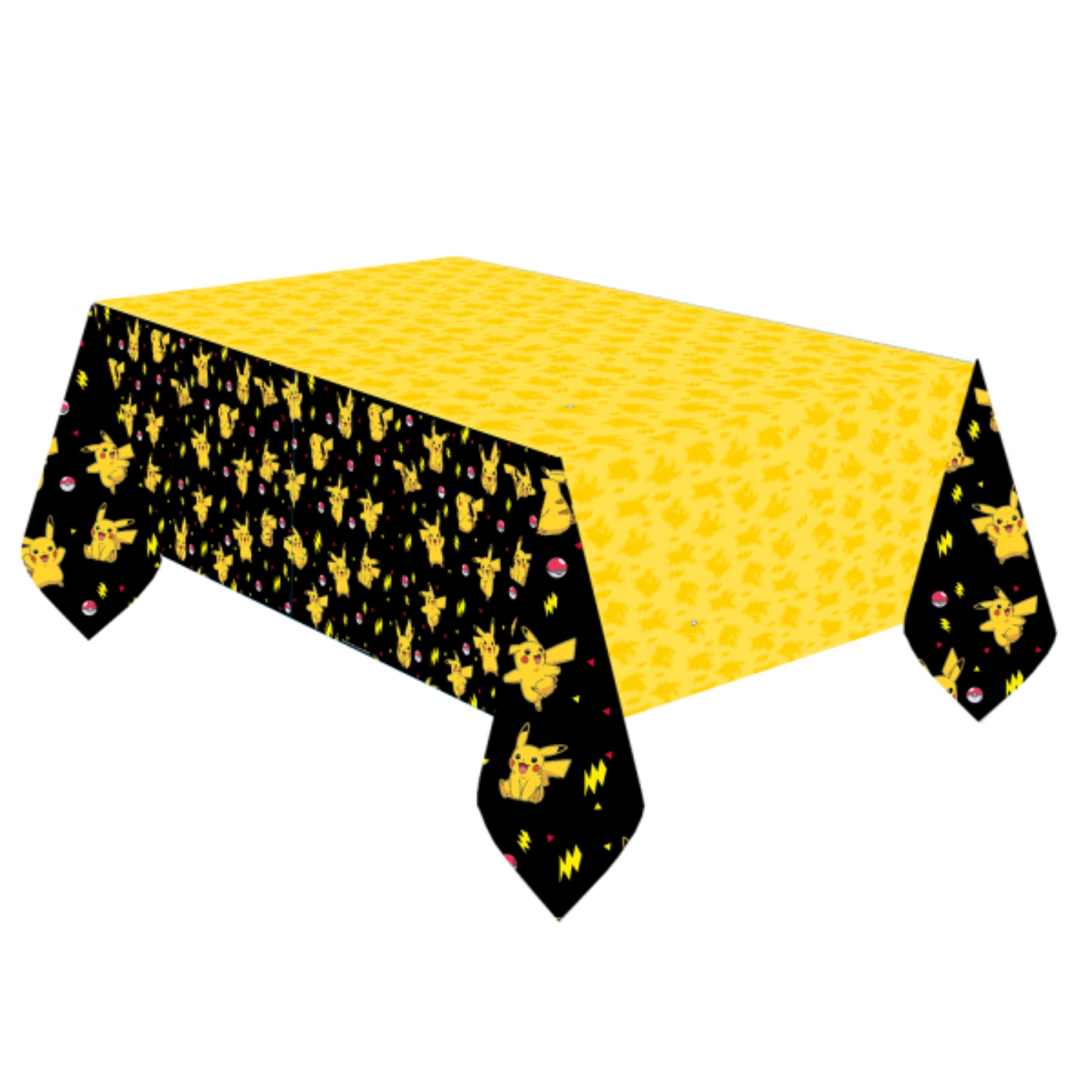 Levně Papírový ubrus Pokemon - Pikachu 120 x 180 cm