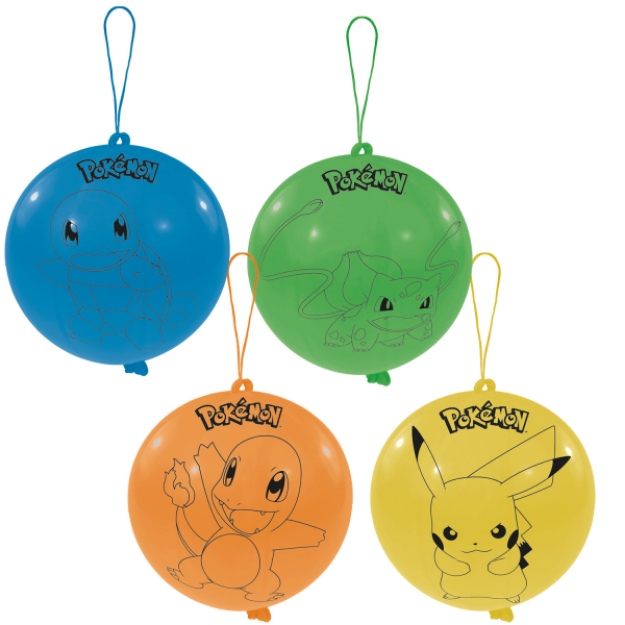 Obrázok z Party punch balls - Pokemon 4 ks