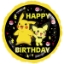 Obrázek Foliový balonek Happy Birthday - Pokemon Pikachu 2024, 43 cm 