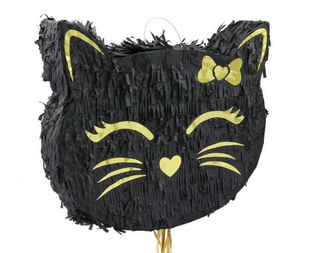Obrázok z Piňatá - čierna mačička 35 x 7,5 x 37 cm