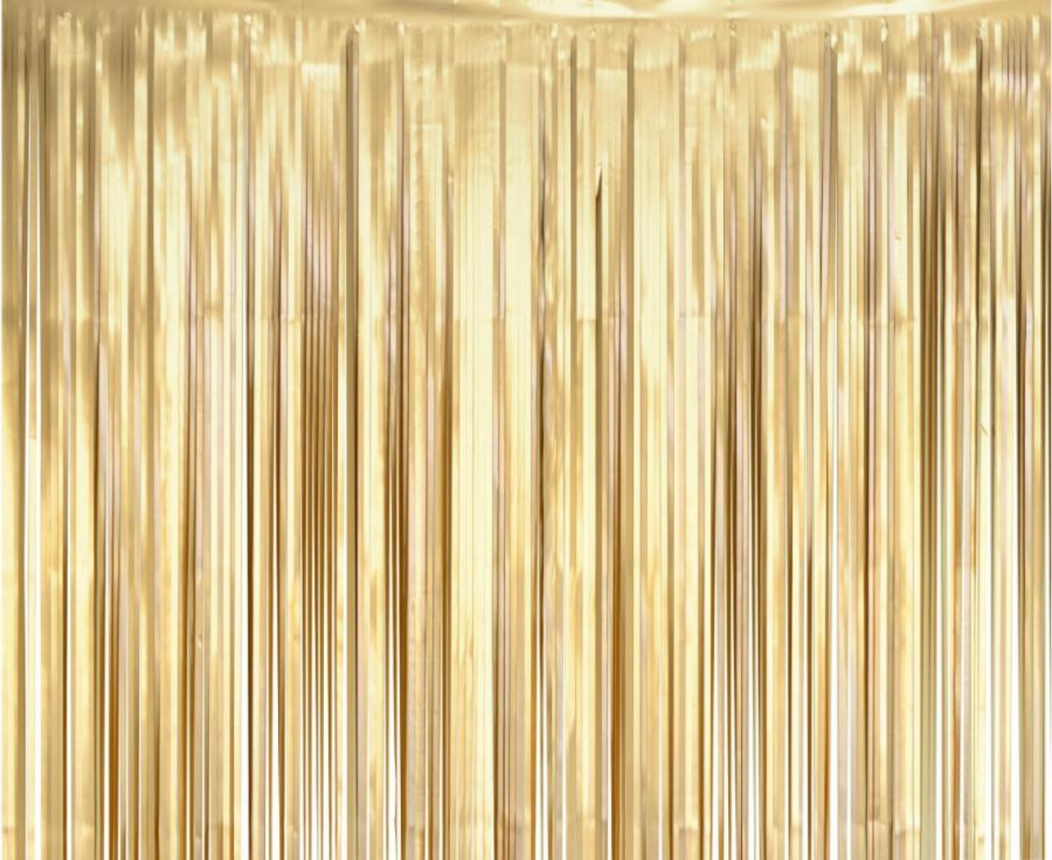 Party závěs - zlatý saténový 100 x 200 cm