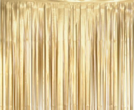 Picture of Party závěs - zlatý saténový 100 x 200 cm 