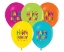 Obrázek Latexové balonky barevné - Happy birthday  30 cm - 5 ks 