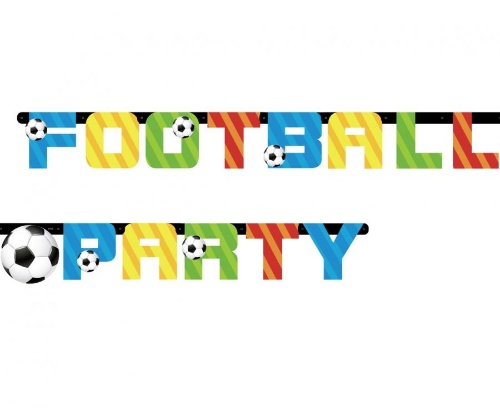 Levně Party nápis - Football Party 160 cm
