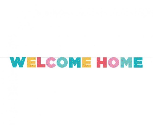 Levně Party nápis - Welcome Home 250 cm