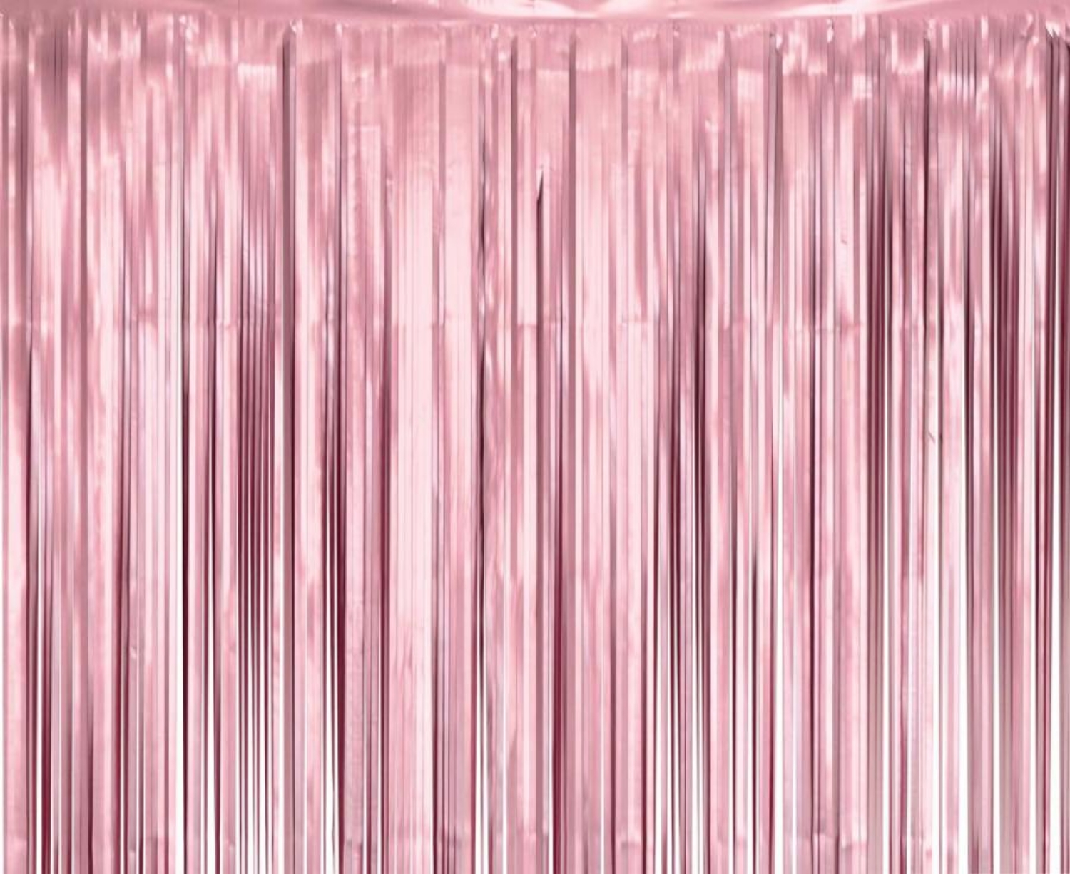 Party závěs - saténový růžový 100 x 200 cm