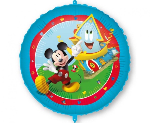 Fóliový balónik Mickey Mouse - Rock the house 45 cm