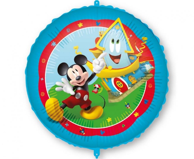 Obrázok z Fóliový balónik Mickey Mouse - Rock the house 45 cm