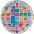 Picture of Balonek bublina s potiskem - color disco 38 cm 