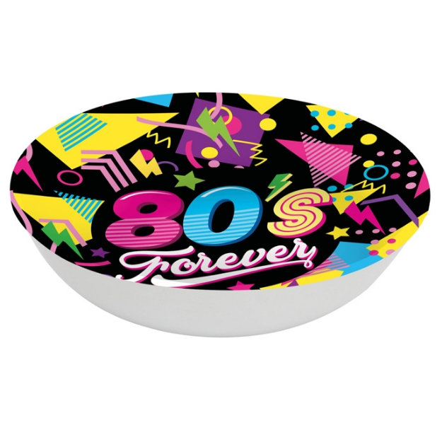 Obrázok z Plastová miska Disco 80s - 32 cm