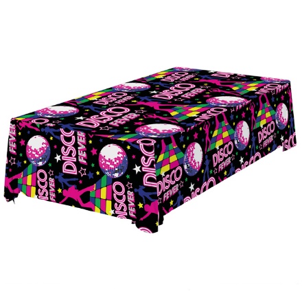 Obrázok z Plastový párty obrus Disco Fever - 137 x 274 cm