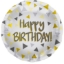 Obrázek Foliový balonek Happy Birthday - triangles 45 cm