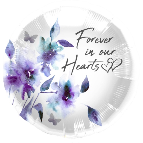 Levně Foliový balonek Forever in our Hearts - 45 cm