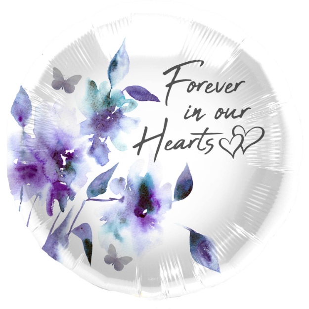 Obrázok z Fóliový balónik Forever in our Hearts - 45 cm