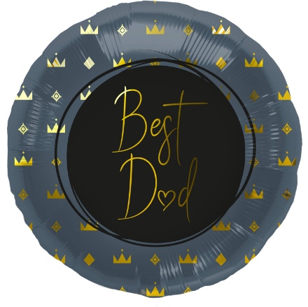 Obrázek Foliový balonek Best Dad 45 cm