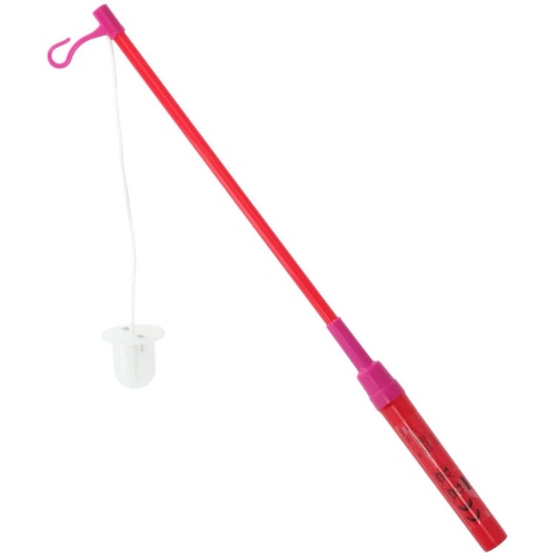 Levně Svítící tyčka na lampiony 40 cm - červeno fialová