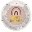 Picture of Foliový balonek Happy Birthday - růžová duha 45 cm