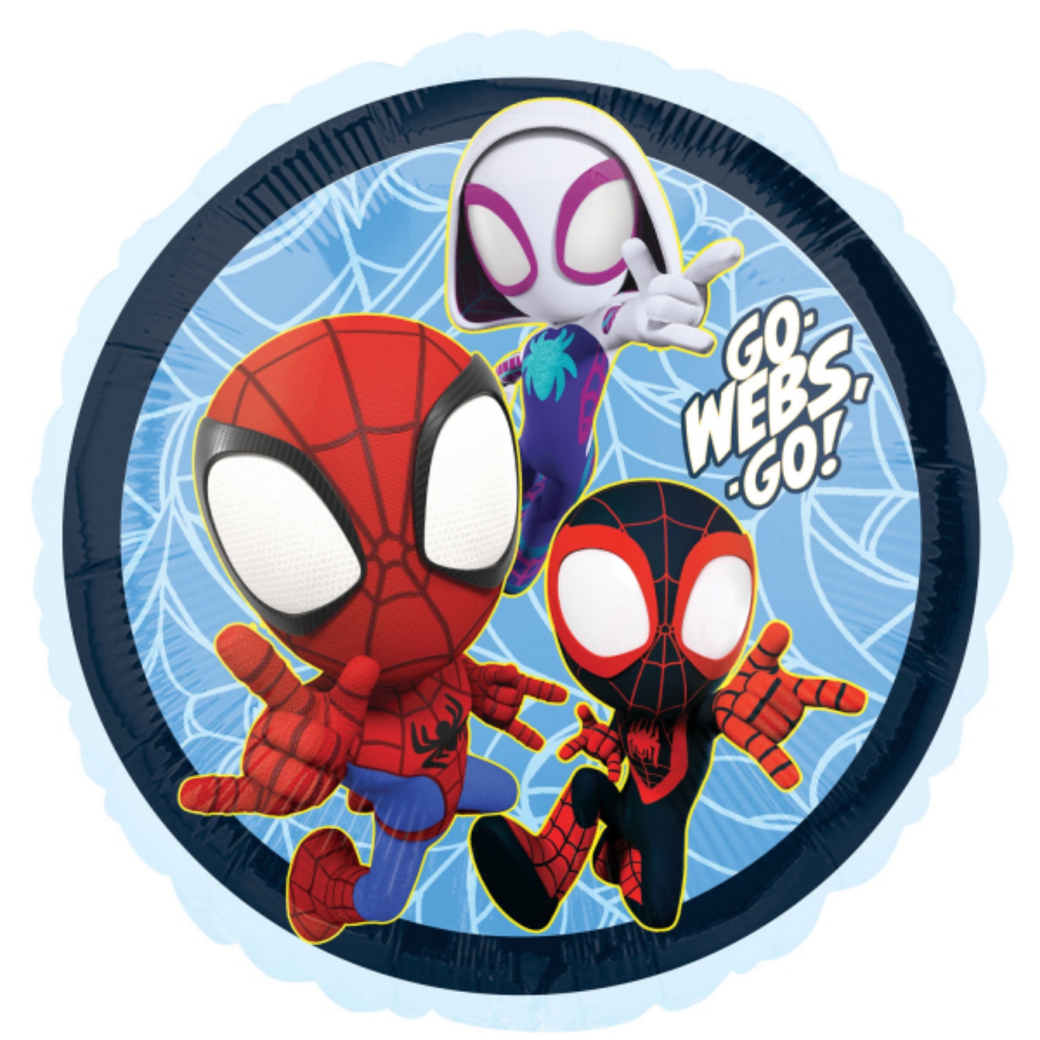 Foliový balonek Spidey a přátelé 45 cm