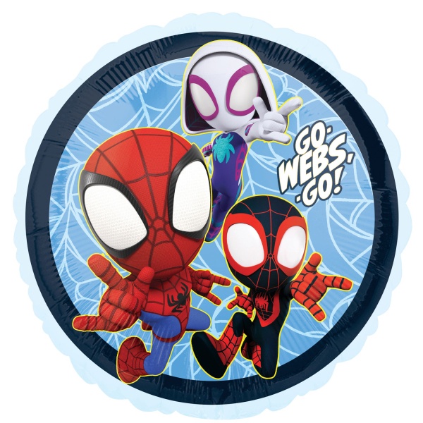Foliový balonek Spidey a přátelé 45 cm