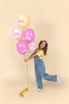 Obrázok z Latexové balóniky dúha 30 cm - 6 ks