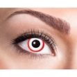 Picture of White Contact Lenses with Red Edge, Saw