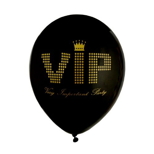 Levně Latexové balonky VIP 23 cm - 8 ks