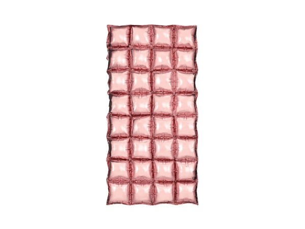 Foto pozadí - nafukovací mozaika rosegold  72 x 143 cm