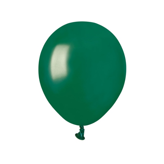 Obrázek z Balonky 13 cm - smaragdově zelené - 100 ks 