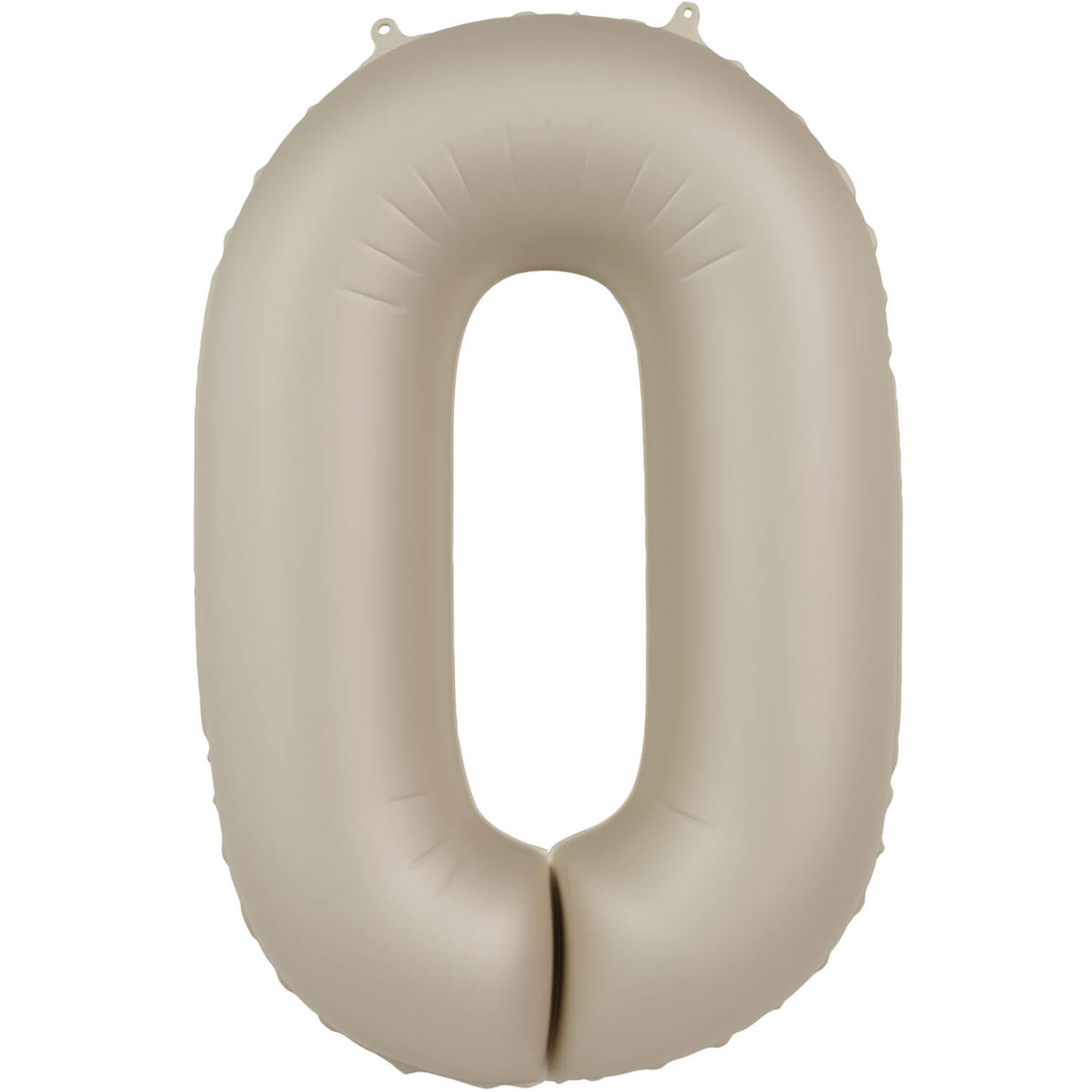 Levně Foliová číslice - krémová latte 0 - 86 cm