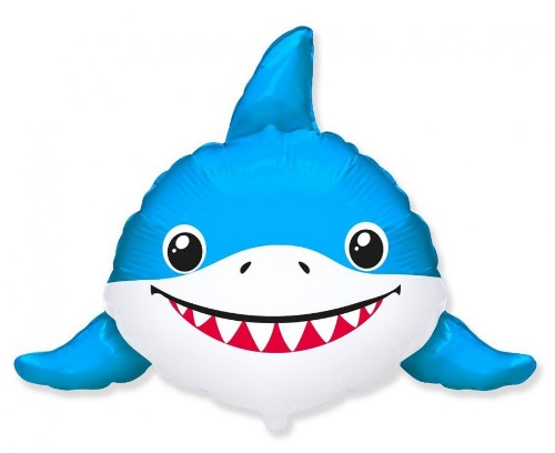 Levně Foliový balonek malý žralok 70 cm