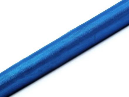 Picture of Organza 36 cm x 9 m středně tmavě modrá 