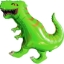 Obrázek Foliový balonek T-Rex 68 x 79 cm - Street 