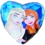 Obrázok z Fóliový balónek srdce Frozen Anna a Elsa 45 cm, nebalený