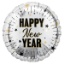 Obrázok z Fóliový balónik okrúhly Happy New Year - Elegant 45 cm