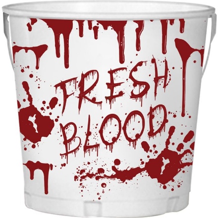 Obrázek Kovový kyblík Fresh Blood 19 x 23 cm