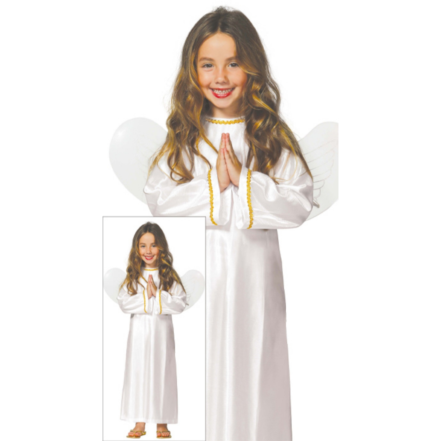 Dětský kostým anděl vel. 140 - 158, 10 až 12 let