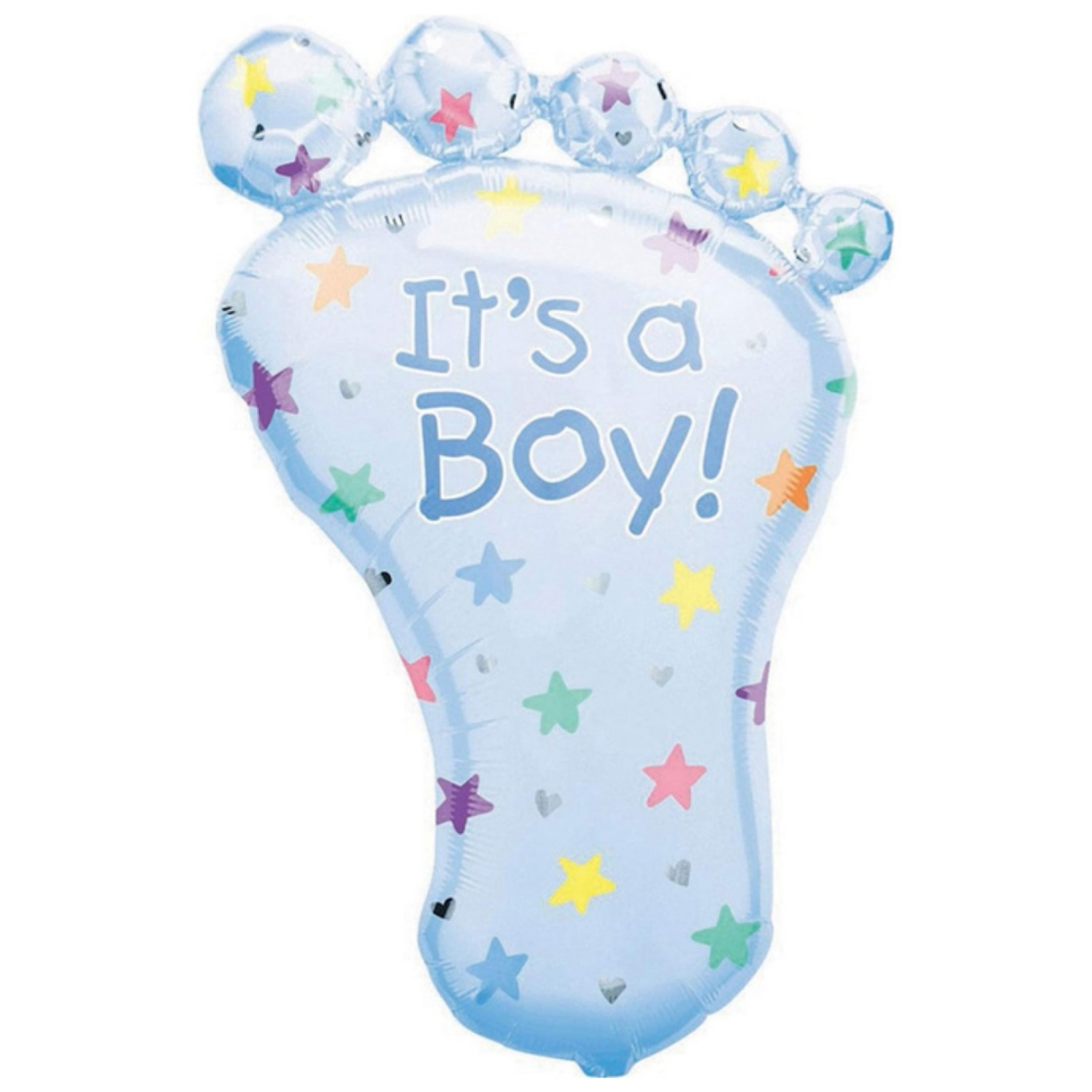 Foliový balonek stopa Its a boy! 82 x 58 cm