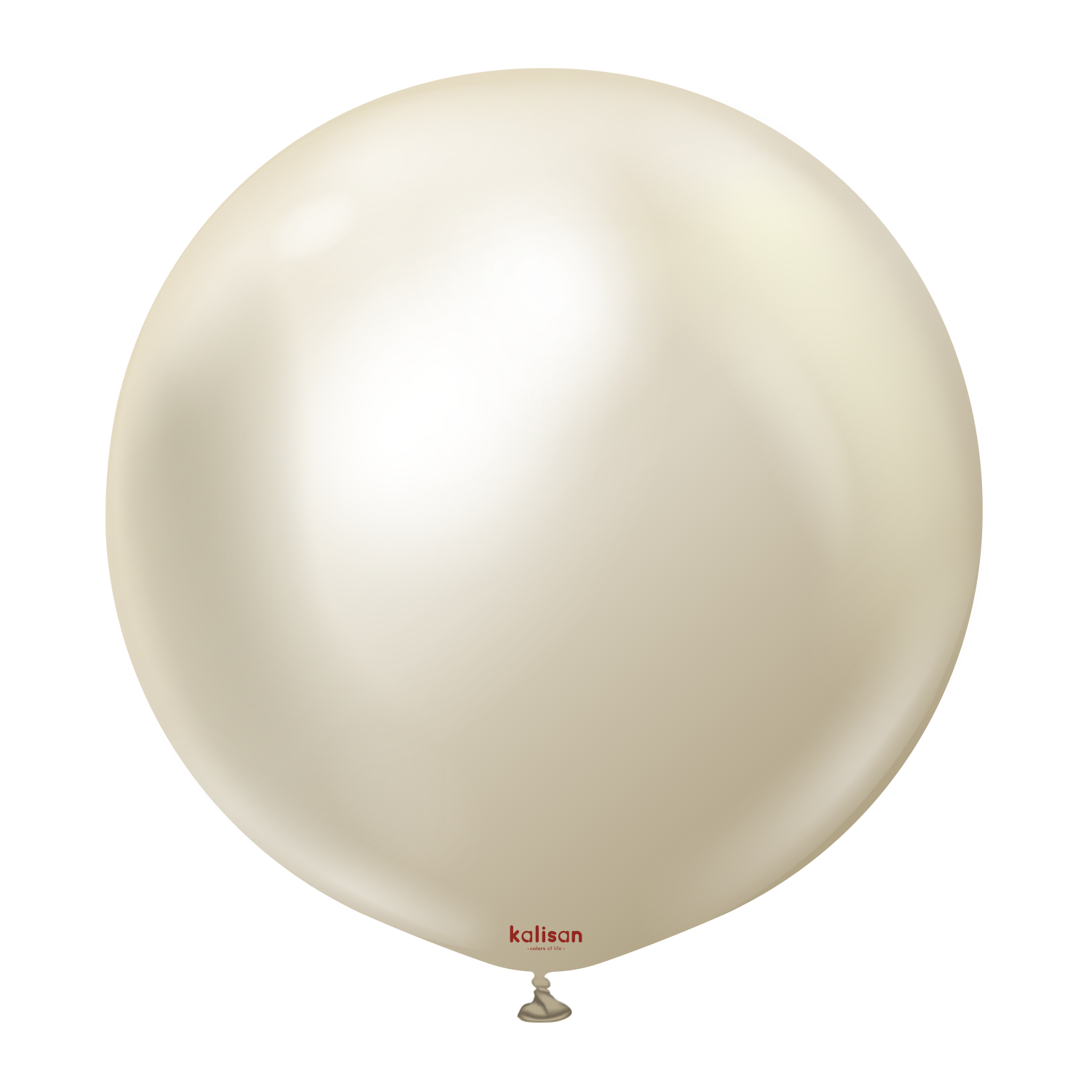 Balonek chromový bílé zlato, Mirror White Gold 45 cm/18"