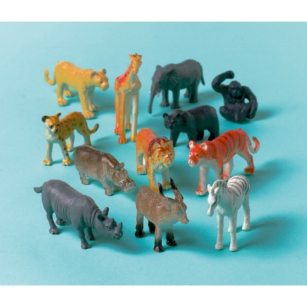 Obrázek Party dárečky - plastové figurky Safari