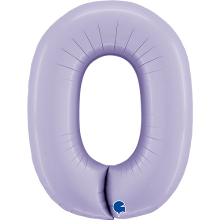 Picture of Foil Number Balloon - lilac 0