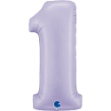 Picture of Foil Number Balloon - lilac 1