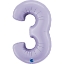 Obrázok z Foliová číslica - fialová 3