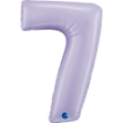 Picture of Foil Number Balloon - lilac 7