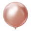 Obrázok z Chromovaný balónik Mirror Rose Gold 45 cm/18"
