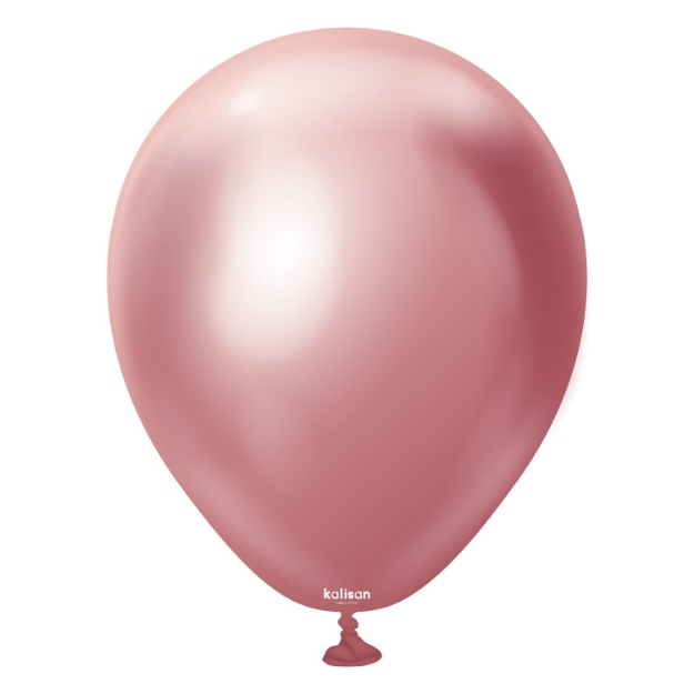 Obrázek z Balonky růžové Kalisan Mirror Chrome Pink 30cm/12" - 50 ks   